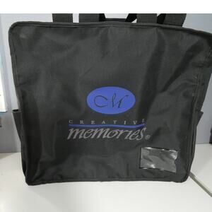 Creative Memories Messenger Bag Strap Handles Zipper Closures